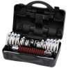 Sztangielki-Sztanga w walizce 2w1 SGP30 HMS 2x15 kg
