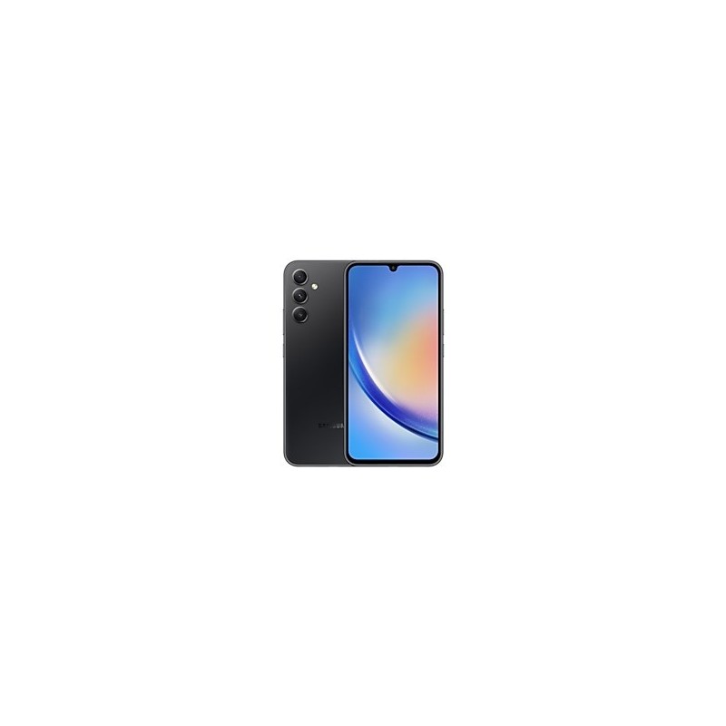 Smartfon Samsung Galaxy A34 (A346B) 8/256GB 6,6" SAMOLED 1080x2340 5000mAh Hybrid Dual SIM 5G Awesome Graphite Smartfon Samsung Galaxy A34 (A346B) 8/256GB 6,6" SAMOLED 1080x2340 5000mAh Hybrid Dual SIM 5G Awesome Graphite