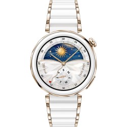 Huawei WATCH GT 5 Pro 42mm Jana-B29C | Inteligentny zegarek | GPS (satelitarny) | Dioda AMOLED | 1,32 cala | Ceramiczny biały