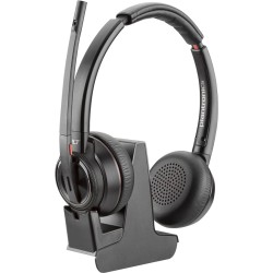 POLY Zestaw słuchawkowy Savi 8220 UC z certyfikatem Microsoft Teams DECT 1880–1900 MHz USB-A