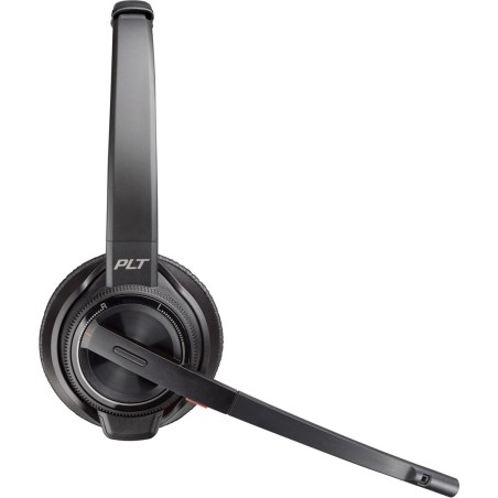 POLY Zestaw słuchawkowy Savi 8220 UC DECT 1880–1900 MHz USB-A