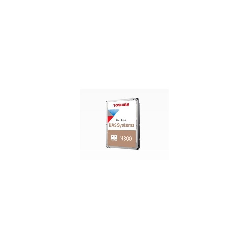 Toshiba N300 NAS dysk twardy 6 TB 7200 RPM 256 MB 3.5" Serial ATA III Toshiba N300 NAS dysk twardy 6 TB 7200 RPM 256 MB 3.5" Serial ATA III