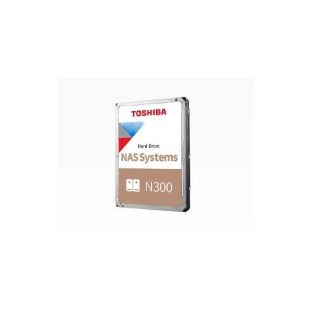 Toshiba N300 NAS dysk twardy 6 TB 7200 RPM 256 MB 3.5" Serial ATA III