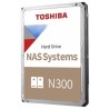 Toshiba N300 NAS dysk twardy 6 TB 7200 RPM 256 MB 3.5" Serial ATA III