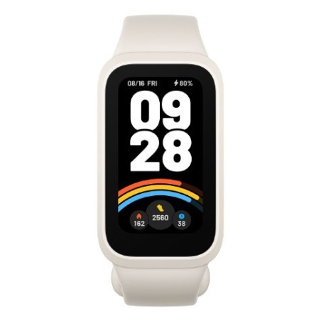 Xiaomi Smart Band 9 Active TFT Opaska do monitorowania aktywności 3,73 cm (1.47") Beżowy, Biały