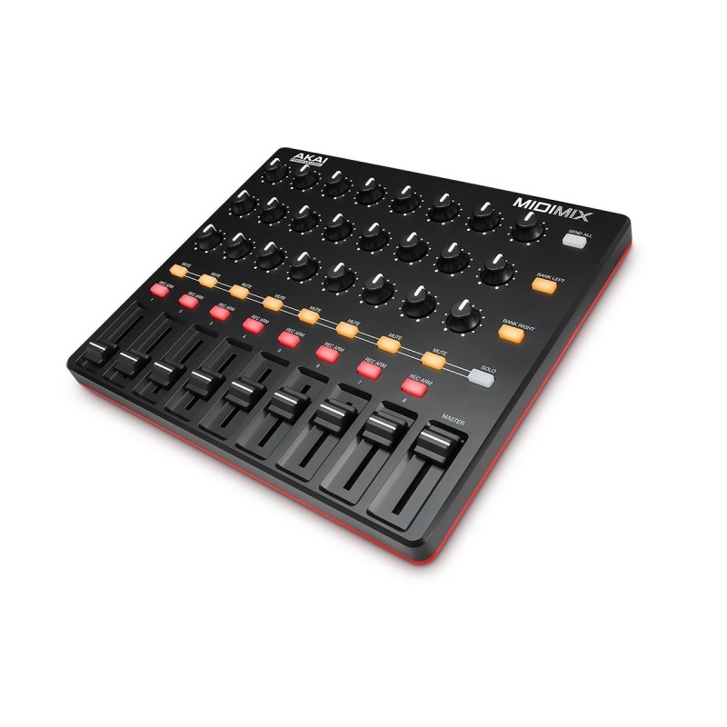 Mikser/Kontroler DAW AKAI MIDIMIX przenośny USB Czarny Mikser/Kontroler DAW AKAI MIDIMIX przenośny USB Czarny