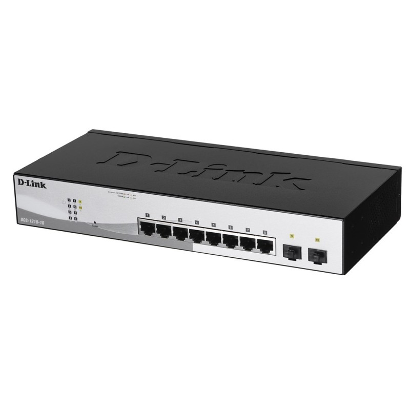 D-LINK-DGS-1210-10/E 10-PORT GIGABIT SWITCH 2 SFP D-LINK-DGS-1210-10/E 10-PORT GIGABIT SWITCH 2 SFP