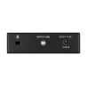 D-Link DGS-1005P/E łącza sieciowe Nie zarządzany Gigabit Ethernet (10/100/1000) Obsługa PoE Czarny