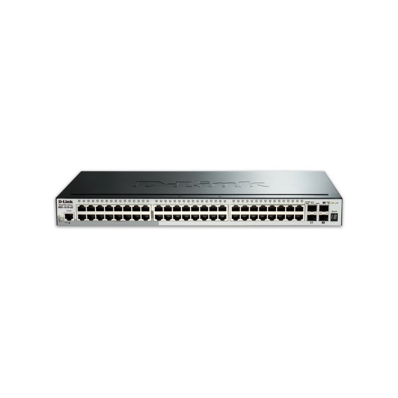 D-Link DGS-1510-52X łącza sieciowe Zarządzany L3 Gigabit Ethernet (10/100/1000) 1U Czarny D-Link DGS-1510-52X łącza sieciowe Zarządzany L3 Gigabit Ethernet (10/100/1000) 1U Czarny