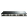 D-Link DGS-1510-52X łącza sieciowe Zarządzany L3 Gigabit Ethernet (10/100/1000) 1U Czarny