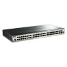 D-Link DGS-1510-52X łącza sieciowe Zarządzany L3 Gigabit Ethernet (10/100/1000) 1U Czarny