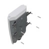 Mikrotik CRS504-4XQ-OUT łącza sieciowe Zarządzany L3 Fast Ethernet (10/100) Obsługa PoE 1U Biały