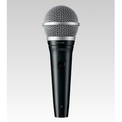 Shure PGA48-XLR Czarny, Metaliczny Mikrofon Stage / Performance