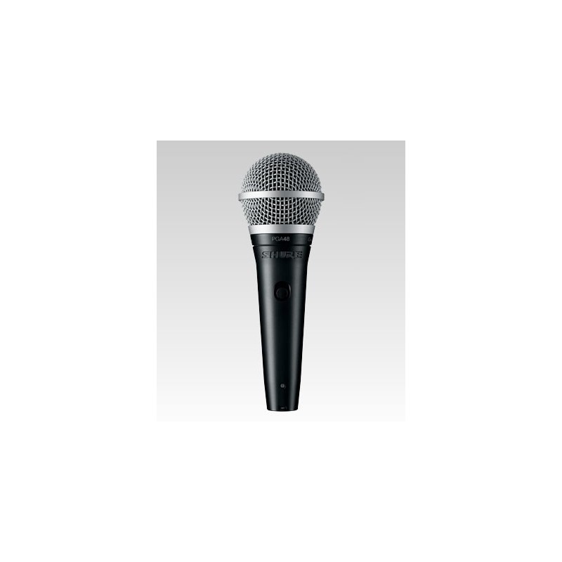 Shure PGA48-XLR Czarny, Metaliczny Mikrofon Stage / Performance Shure PGA48-XLR Czarny, Metaliczny Mikrofon Stage / Performance
