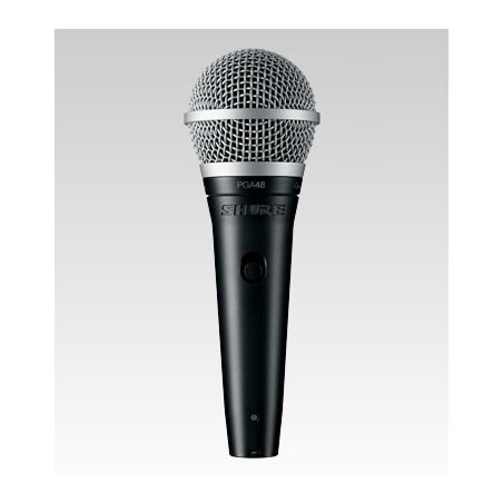 Shure PGA48-XLR Czarny, Metaliczny Mikrofon Stage / Performance