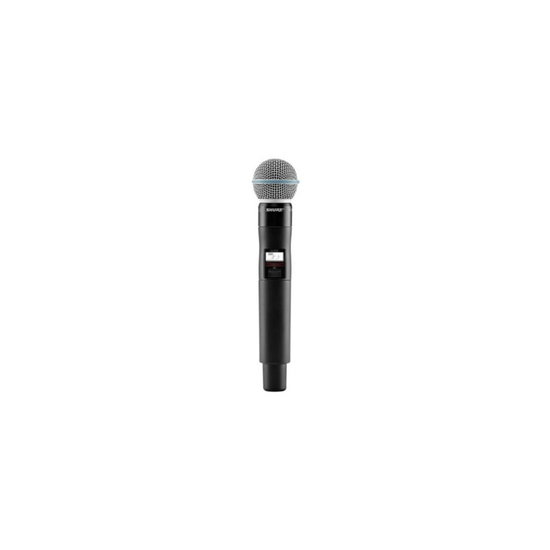 Shure QLXD2/B58-K51 Nadajnik mikrofonu bezprzewodowego Nadajnik ręczny Shure QLXD2/B58-K51 Nadajnik mikrofonu bezprzewodowego Nadajnik ręczny