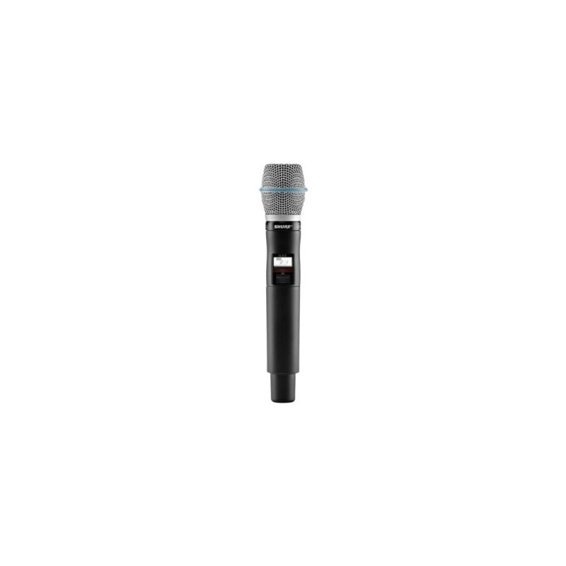 Shure QLXD2/B87A-K51 Nadajnik mikrofonu bezprzewodowego Nadajnik ręczny Shure QLXD2/B87A-K51 Nadajnik mikrofonu bezprzewodowego Nadajnik ręczny