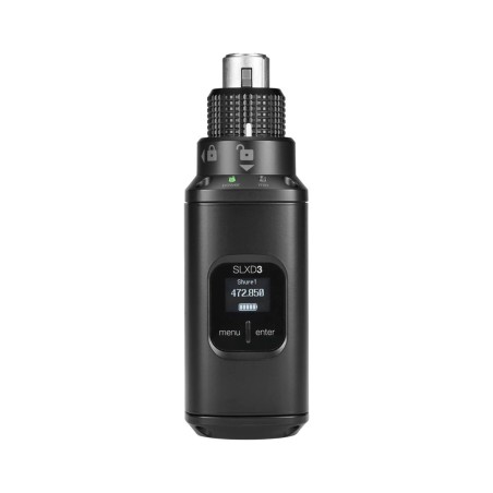Shure SLXD3 -J53 Nadajnik mikrofonu bezprzewodowego Nadajnik wtykowy