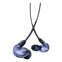 Shure SE215 Zestaw słuchawkowy Przewodowa Douszny Połączenia/muzyka Fioletowy
