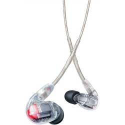 Słuchawki douszne SE846G2CL-EFS, cztery przetworniki, odłączany kabel, przezroczyste