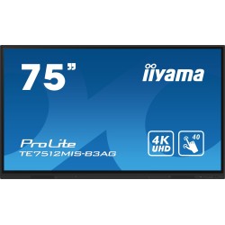Monitor TE7512MIS-B3AG 75'' UHD/UHD IPS 400cd/m2 3840x2160 HDMI
