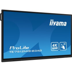Monitor TE7512MIS-B3AG 75'' UHD/UHD IPS 400cd/m2 3840x2160 HDMI