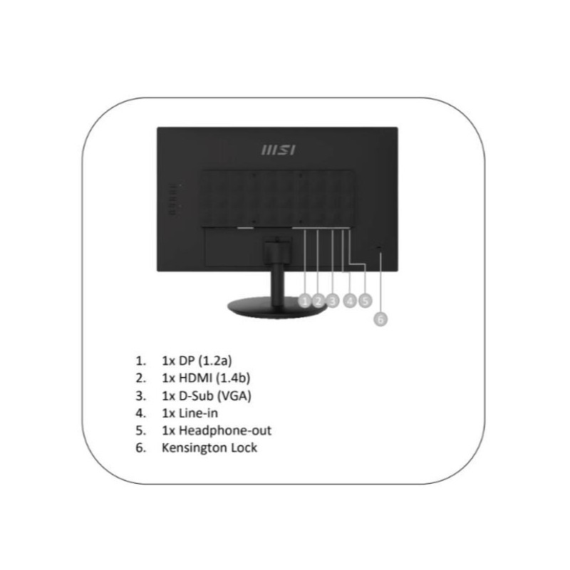 Monitor MSI PRO MP242A Monitor MSI PRO MP242A