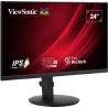 Monitor ViewSonic Display VG2408A - 61 cm (24") - 1920 x 1080 pikseli - Full HD - LED - 5 ms