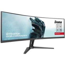 iiyama G-MASTER RED EAGLE CURVED monitor komputerowy 114,3 cm (45") 5120 x 1440 px Dual QHD LED Czarny