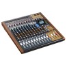 Tascam MODEL 16 mikser audio 16 kan. 20 - 30000 Hz Czarny, Złoto, Drewno