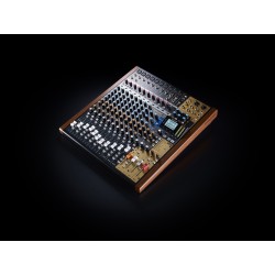 Tascam MODEL 16 mikser audio 16 kan. 20 - 30000 Hz Czarny, Złoto, Drewno