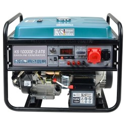 KS GENERATOR BENZYNOWY KS 10000E-3 ATS 230/400V, ROZRUCH ELEKTRYCZNY.
