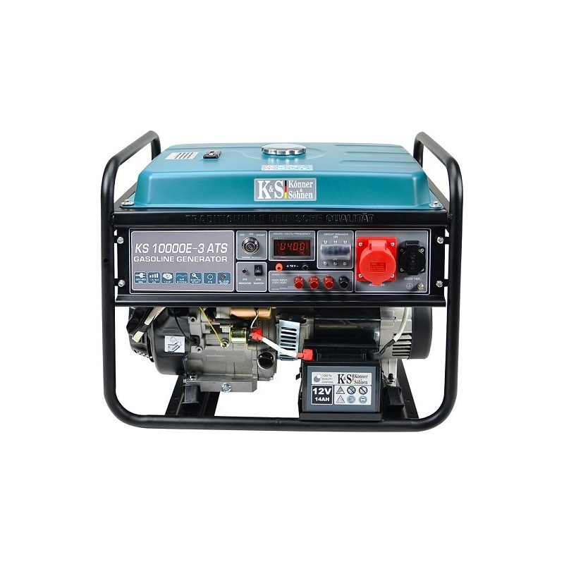 KS GENERATOR BENZYNOWY KS 10000E-3 ATS 230/400V, ROZRUCH ELEKTRYCZNY. KS GENERATOR BENZYNOWY KS 10000E-3 ATS 230/400V, ROZRUCH ELEKTRYCZNY.