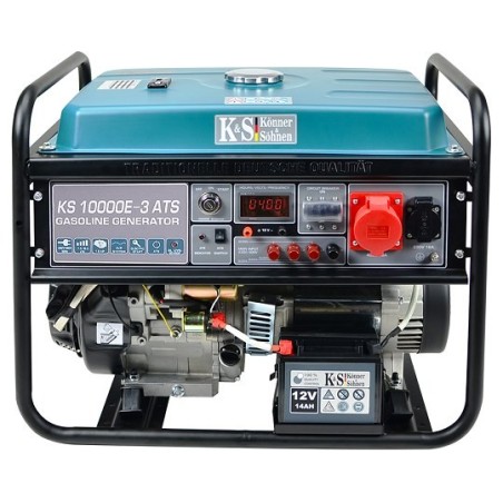 KS GENERATOR BENZYNOWY KS 10000E-3 ATS 230/400V, ROZRUCH ELEKTRYCZNY.
