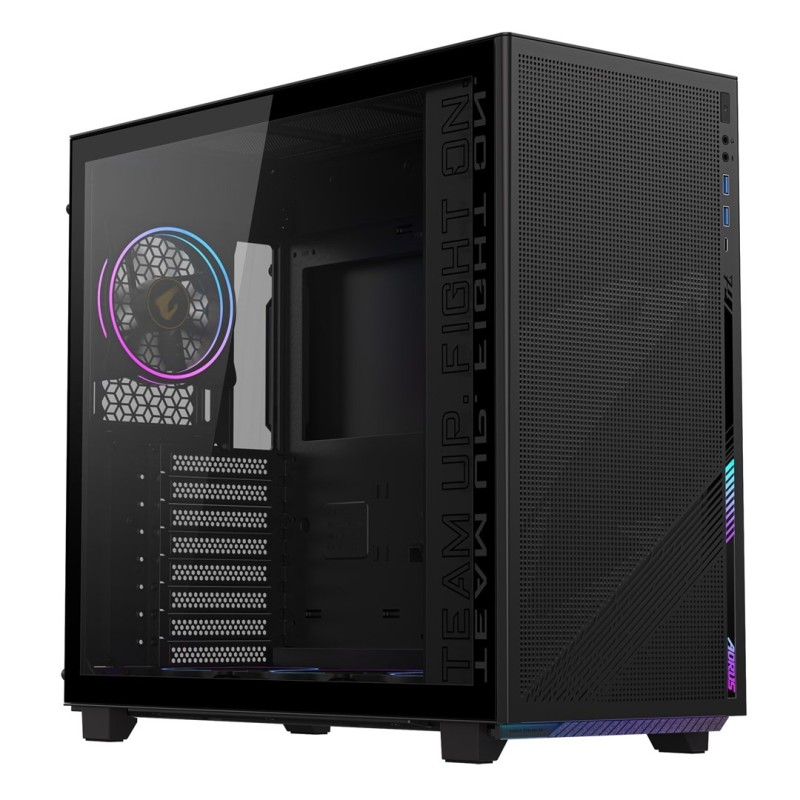 GIGABYTE C400 Midi Tower Czarny GIGABYTE C400 Midi Tower Czarny