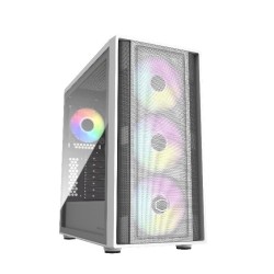 Cooler Master MasterBox 600 White Komputer stacjonarny Biały
