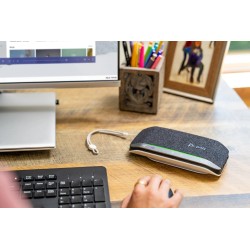 POLY Telefon konferencyjny Sync 20+ USB-C, zatwierdzony do współpracy z aplikacją Microsoft Teams