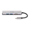 D-Link DUB-M530 stacja dokująca Przewodowa USB 3.2 Gen 1 (3.1 Gen 1) Type-C Aluminium, Czarny