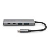 Digitus Koncentrator USB-C 4-portowy, 2 x USB A i 2 x USB-C