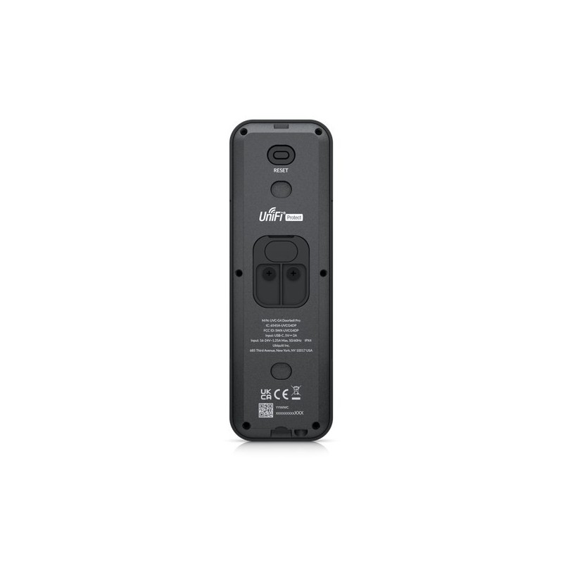 Ubiquiti G4 Doorbell Pro Czarny Ubiquiti G4 Doorbell Pro Czarny