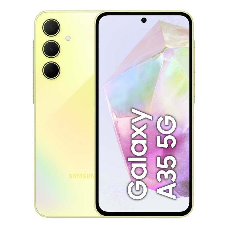 Samsung Galaxy A35 5G 16,8 cm (6.6") Hybrid Dual SIM Android 14 USB Type-C 8 GB 256 GB 5000 mAh Żółty Samsung Galaxy A35 5G 16,8 cm (6.6") Hybrid Dual SIM Android 14 USB Type-C 8 GB 256 GB 5000 mAh Żółty