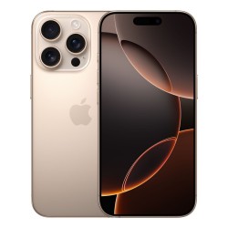 Apple iPhone 16 Pro 16 cm (6.3") Dual SIM iOS 18 5G USB Type-C 128 GB Piaskowy