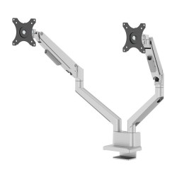 Neomounts DS70-250SL2 uchwyt / stojak do monitorów 81,3 cm (32") Biurko Srebrny