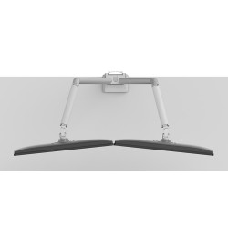 Neomounts DS70-250SL2 uchwyt / stojak do monitorów 81,3 cm (32") Biurko Srebrny
