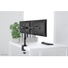 Neomounts FPMA-DCB100DBLACK uchwyt / stojak do monitorów 68,6 cm (27") Biurko Czarny