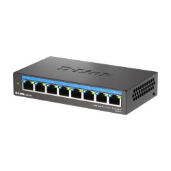 8-portowy wielogigabitowy przełącznik biurkowy D-Link 2.5G - niezarządzany - L2 - 2.5G Ethernet (100/1000/2500)
