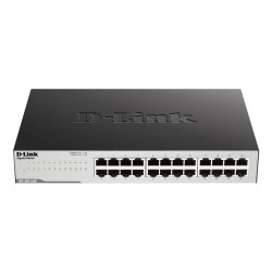 D-Link GO-SW-24G - Niezarządzany - L2 - Gigabit Ethernet (10/100/1000) - Pełny dupleks - Montaż w szafie - 1U