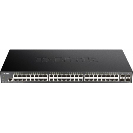 D-Link DGS 1250-52X - Przełącznik - Inteligentny - 48 x+ 4 10 Gigabit SFP+ - Przełącznik - Światłowód