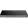 D-Link DGS 1250-52X - Przełącznik - Inteligentny - 48 x+ 4 10 Gigabit SFP+ - Przełącznik - Światłowód