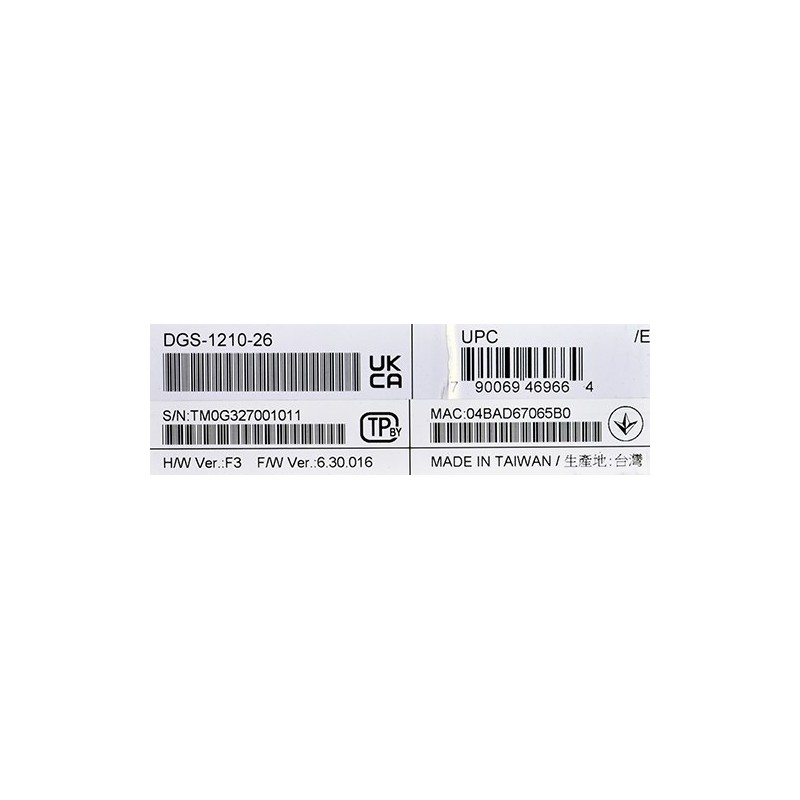 Przełącznik D-Link DGS 1210-26 121026 DGS-1210-26 E DGS121026 - - 1 - - 1 - Przełącznik - 1 Gbps Przełącznik D-Link DGS 1210-26 121026 DGS-1210-26 E DGS121026 - - 1 - - 1 - Przełącznik - 1 Gbps